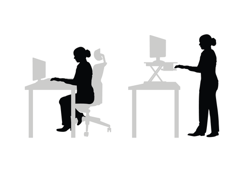 Are office workers more sedentary than pensioners?