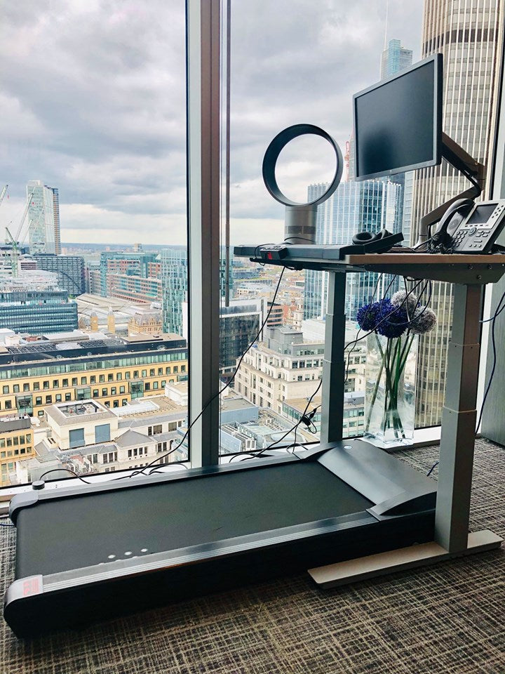 What a great place for a Lifespan Treadmill Desk